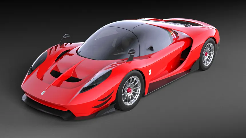 SCG 004S superdeportivo de tres plazas con asiento central producido por Roush Performance