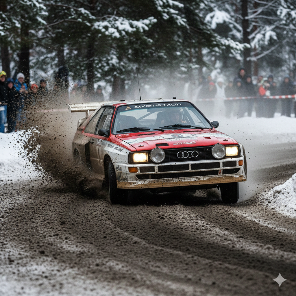 Audi Quattro S1 rallye