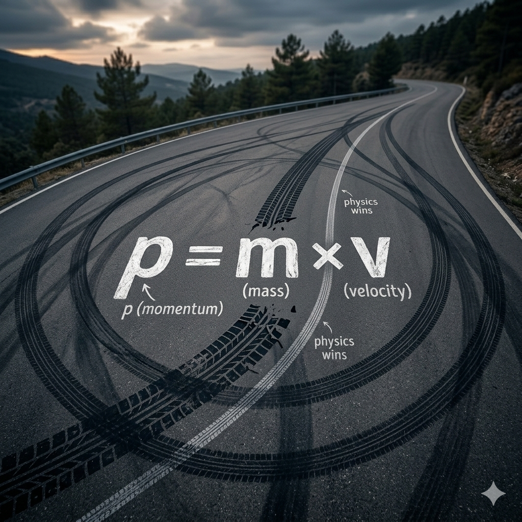 Blue Citroën Saxo VTS and Tesla Model 3 on a mountain pass, visual contrast between lightness and mass, with tight curves in the background