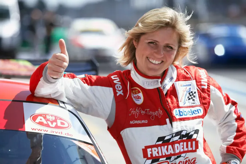 : Sabine Schmitz, the Queen of the Nürburgring, German racing driver who won the 24 Hours of Nürburgring twice