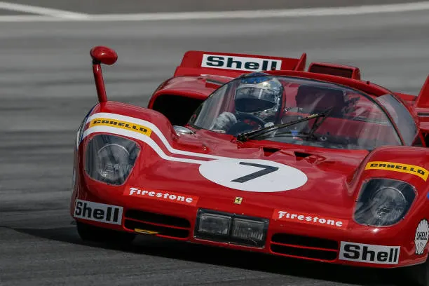 jean alesi ferrari 512s at formula one world championship rd9 austrian grand prix race
