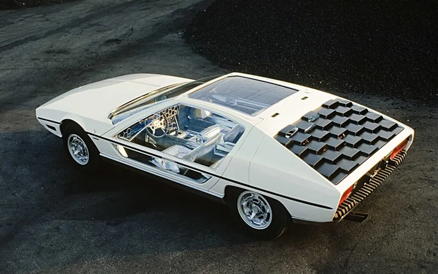 Lamborghini Marzal 1967 Bertone Gandini puertas de cristal Gran Premio de Mónaco
