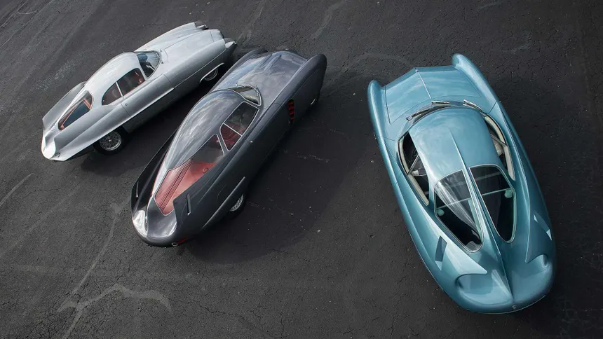 Alfa Romeo BAT 7 1954 Bertone Franco Scaglione concept car aerodinámico