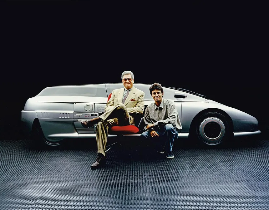 giorgietto and Fabrizio Giugiaro