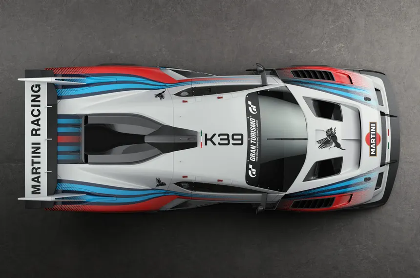 Kimera K39 Pikes Peak edition in full Martini Racing livery with extreme aero package