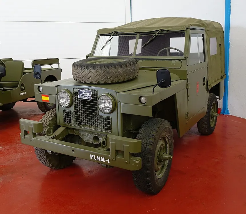 Land Rover Santana fabricado en Linares, símbolo del todoterreno español que dominó el mercado durante décadas