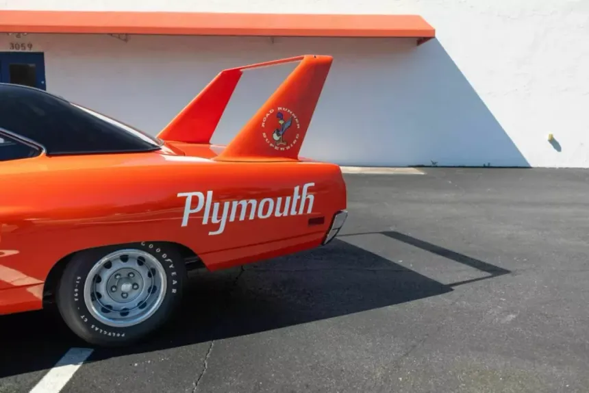 plymouth superbird wing