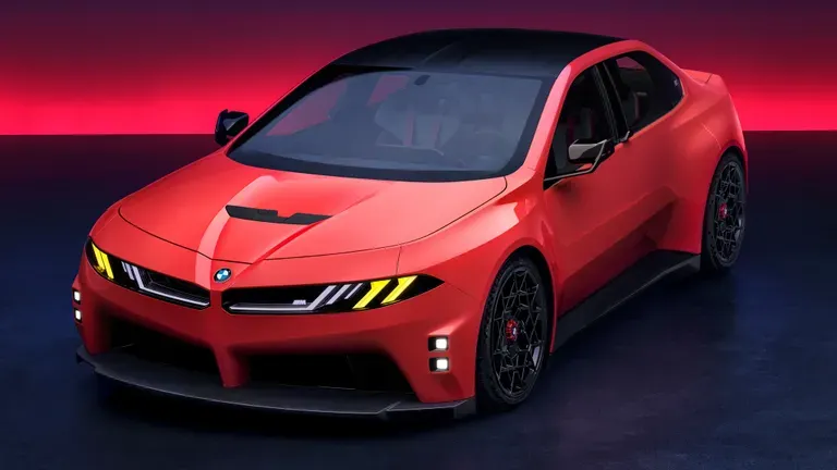 BMW M Neue Klasse concept eléctrico frente a motor atmosférico clásico de la M