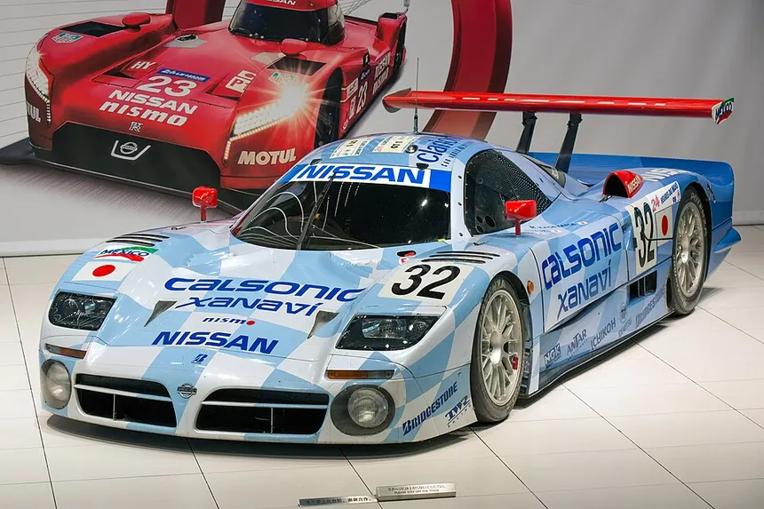 nissan r390 gt1 Le Mans