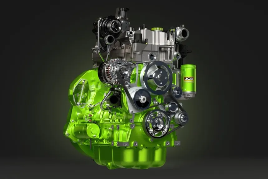 motor de hidrogeno JCB