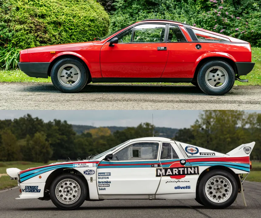 from beta montacarlo to 037 Rallye