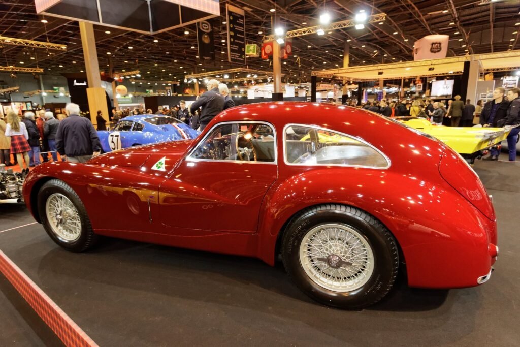 Lateral del Alfa Romeo 6C 2500 Competizione berlinetta, única unidad con la carrocería original de Alfa Corse