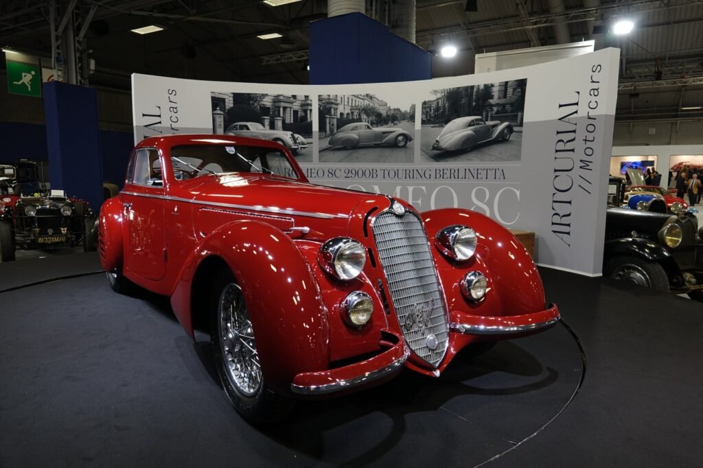 Alfa Romeo 8C 2900B Touring Berlinetta, il modello da cui vennero i telai delle 6C 2500 Competizione