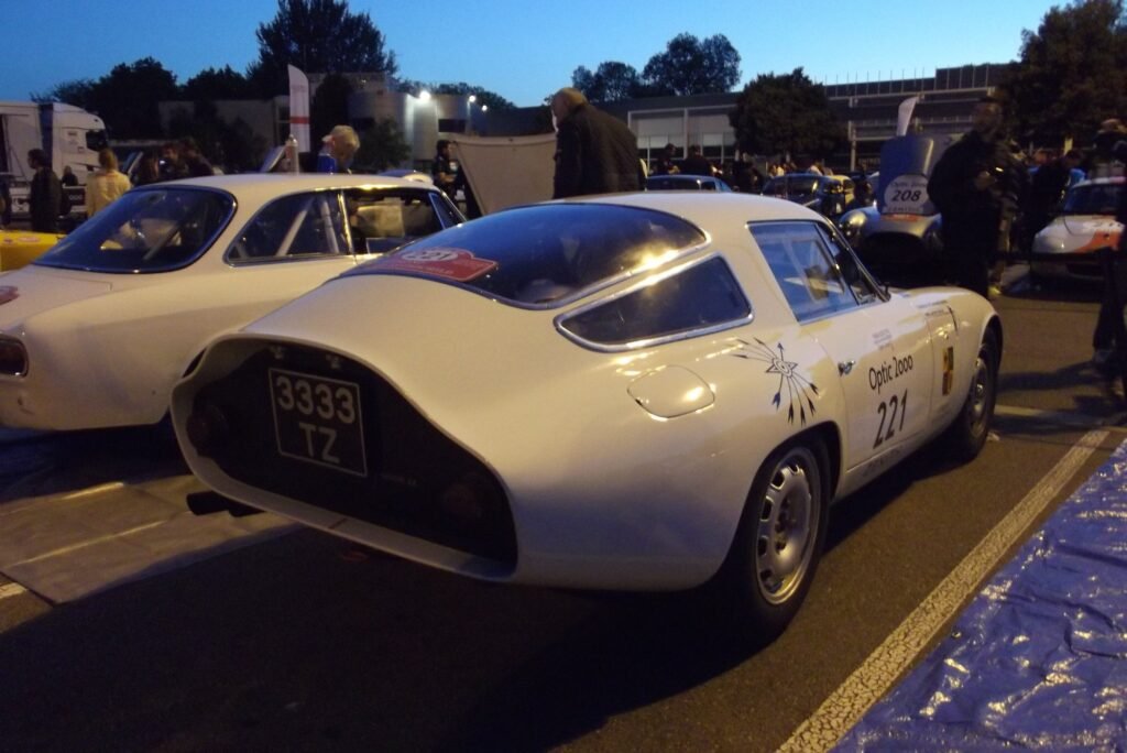 Alfa Romeo Giulia TZ de 1963 con la cola Kamm cortada en vertical