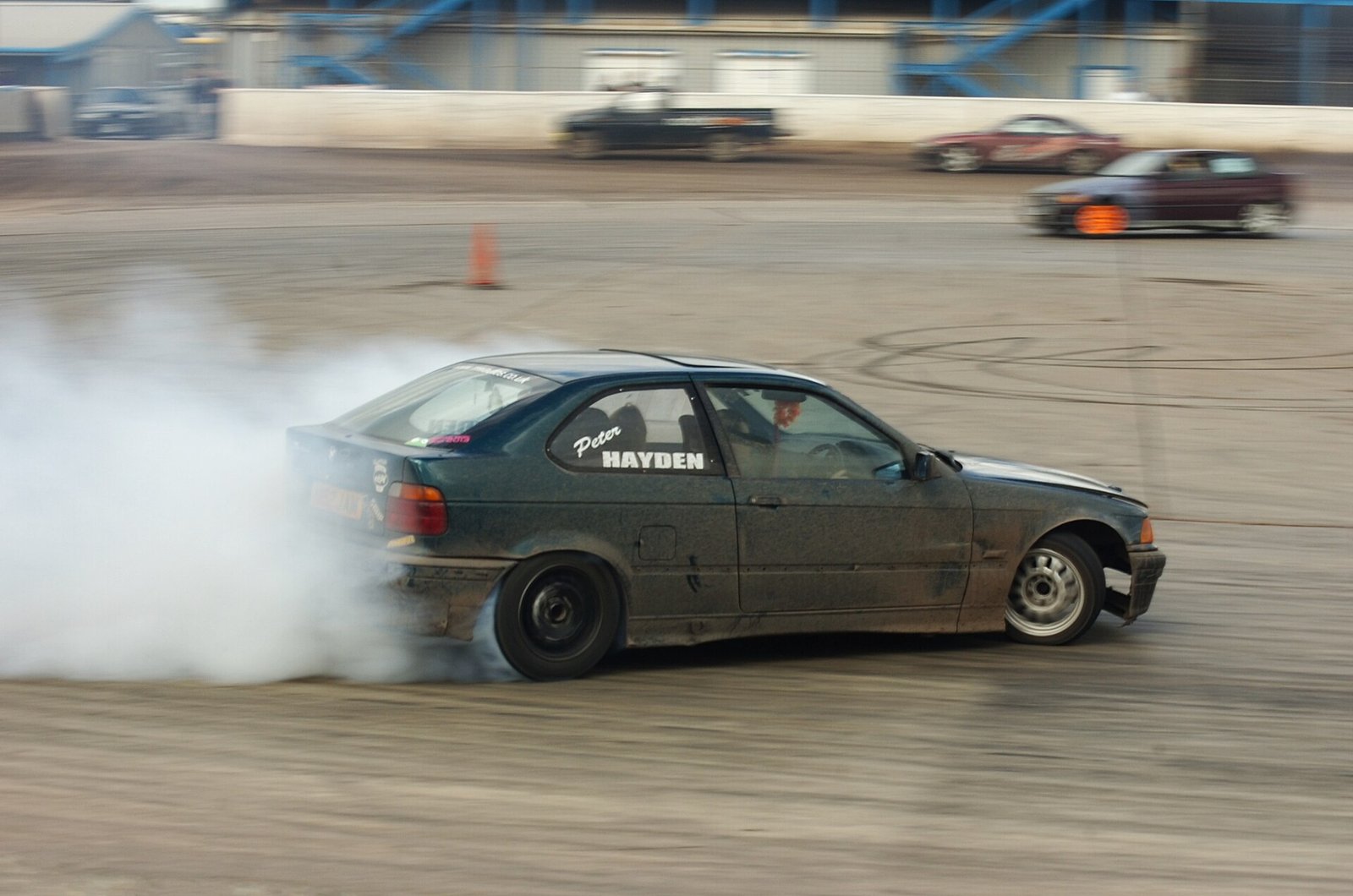 BMW E36 in drift