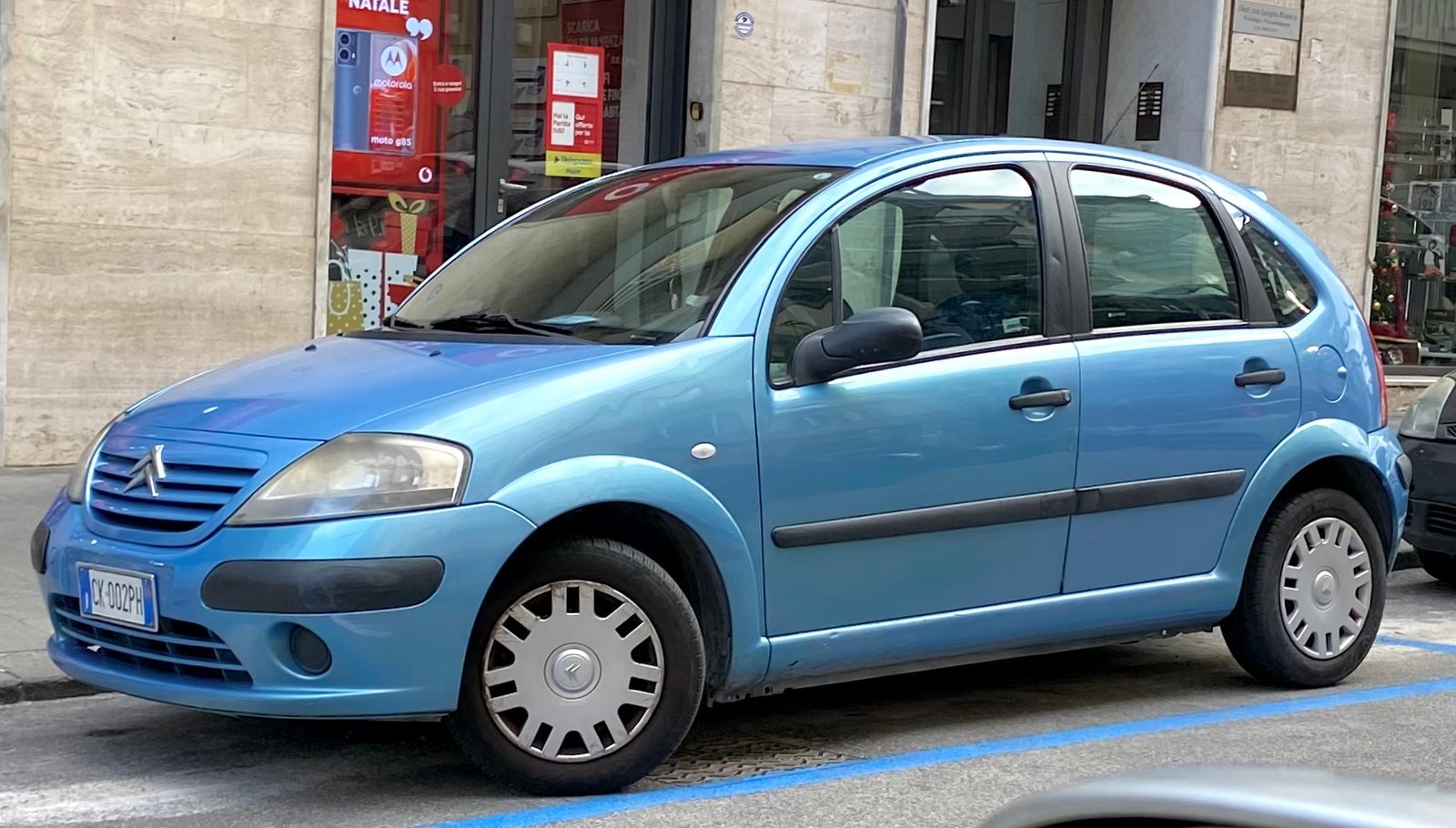 Citroën C3 del 2004, una delle auto che diffusero lo Start&Stop