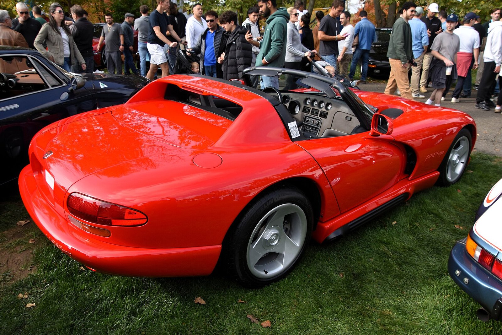 Dodge Viper RT/10 rossa del 1992, la prima generazione