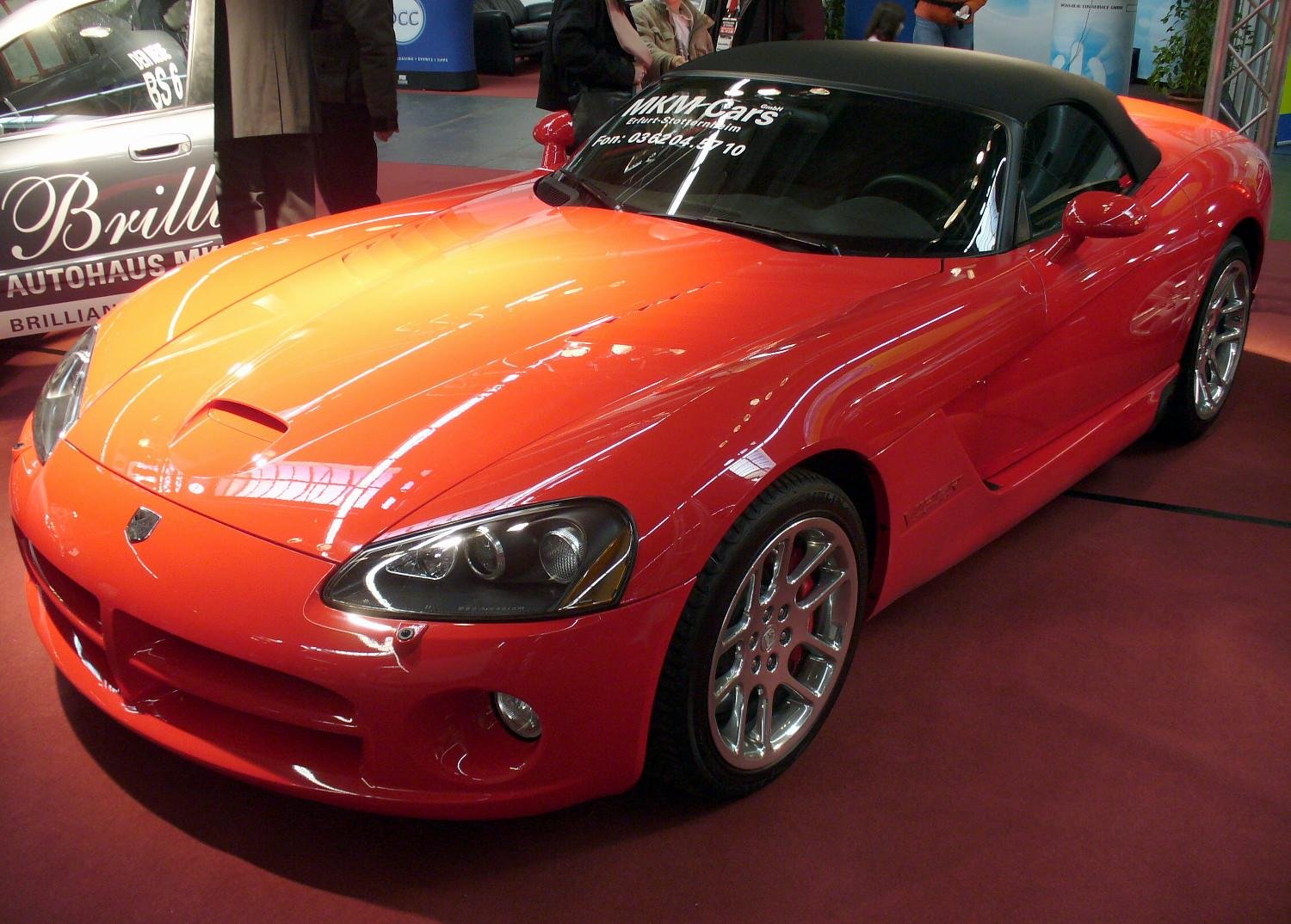 Dodge Viper SRT-10 roadster di terza generazione