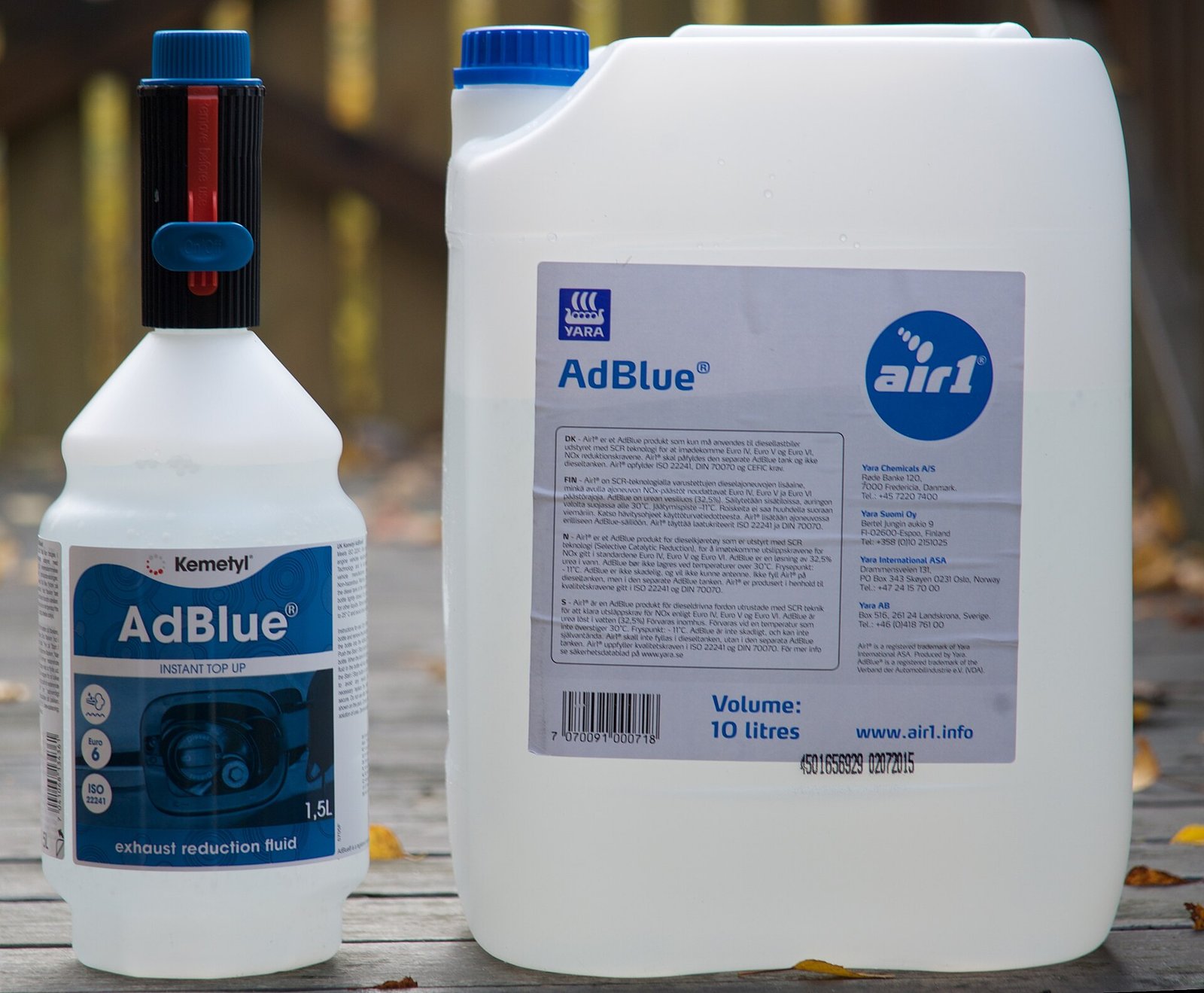 Confezioni di AdBlue in vendita