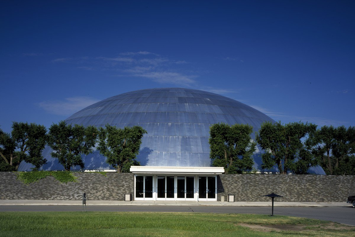 Dome of the GM Technical Center in Warren, Michigan, where General Motors unveiled the XP-500 in May 1956