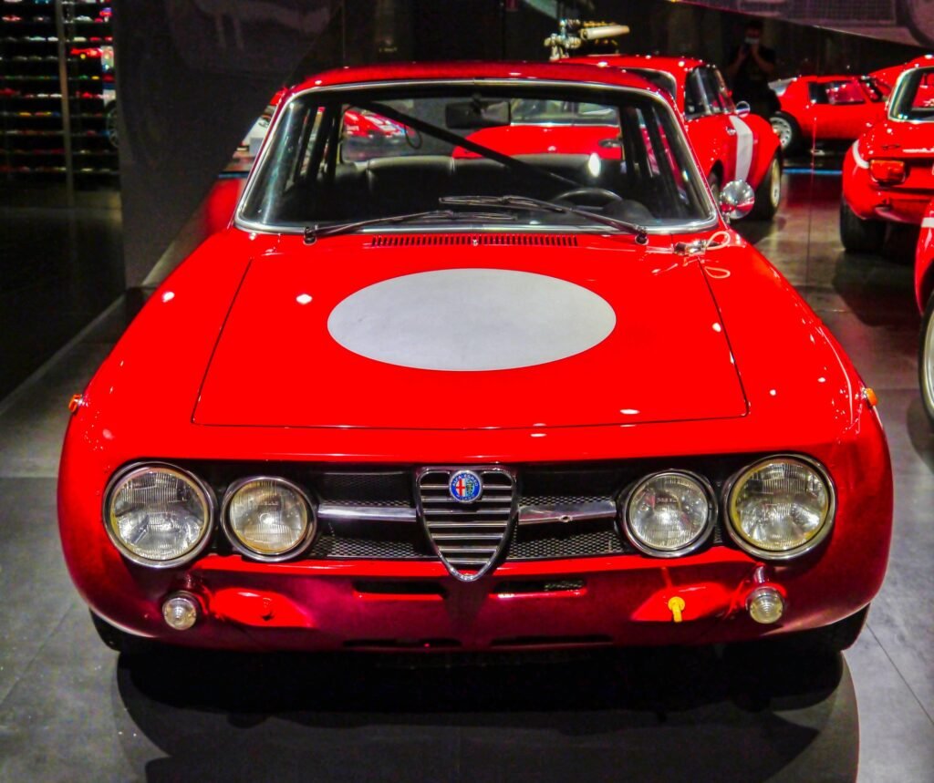 Alfa Romeo 1750 GTAm del 1970 al Museo Storico Alfa Romeo di Arese