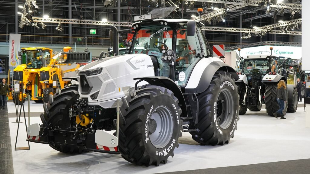 Trattore Lamborghini Mach 250 VRT del gruppo SDF ad Agritechnica 2019