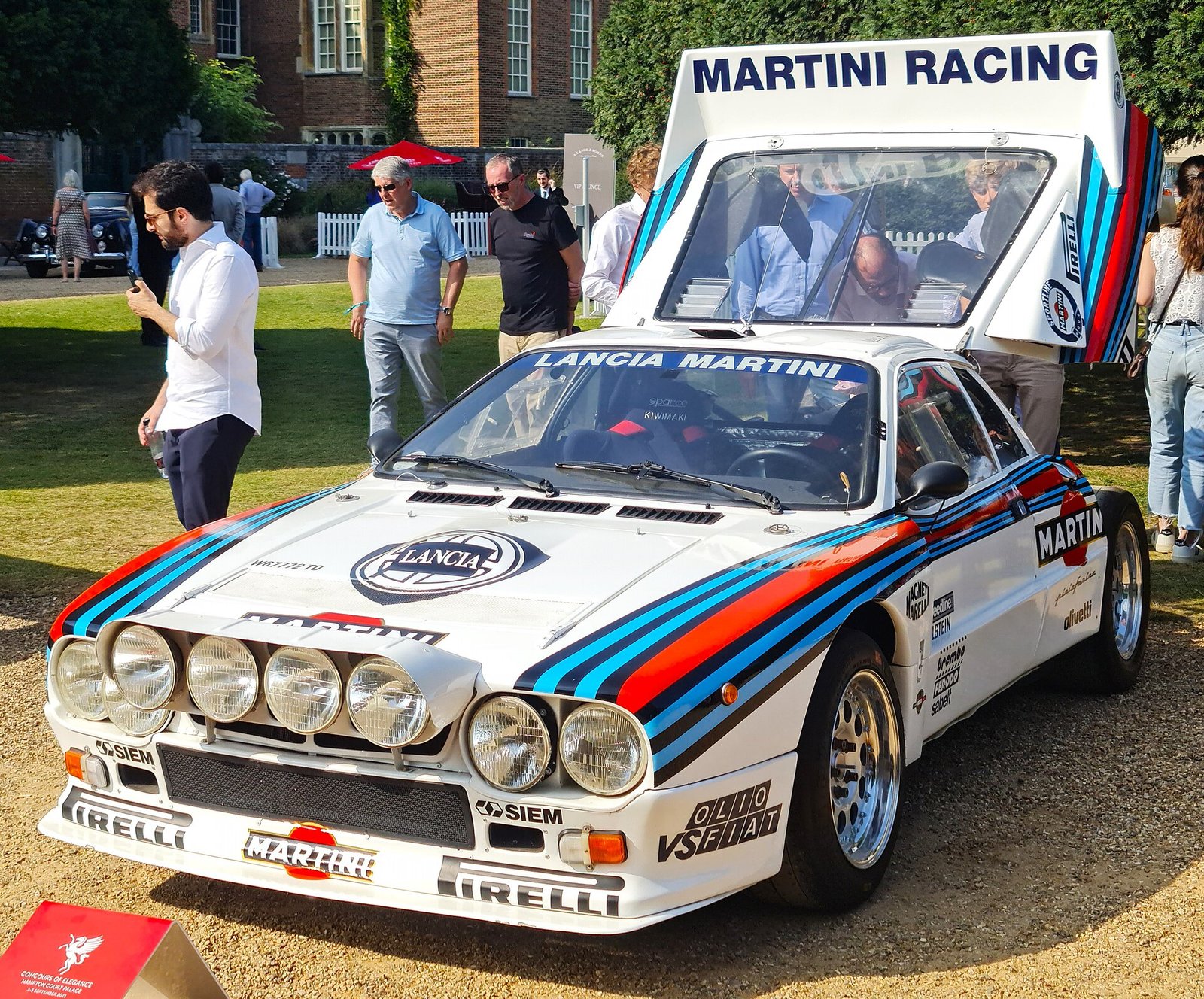 Lancia 037 Rally Martini del 1983, ultima vettura a trazione posteriore campione del mondo rally
