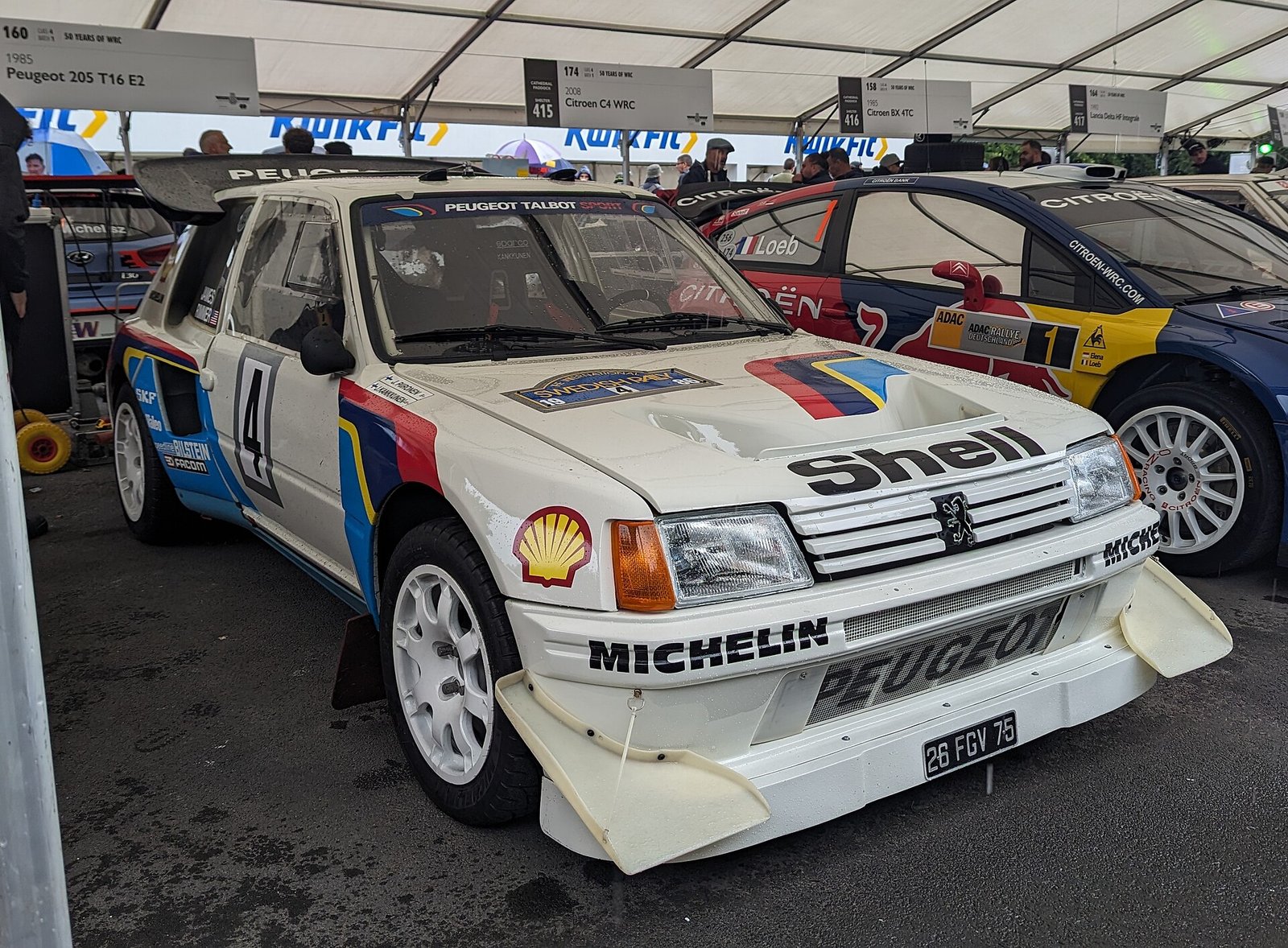 Peugeot 205 T16 Evolution 2 del 1985