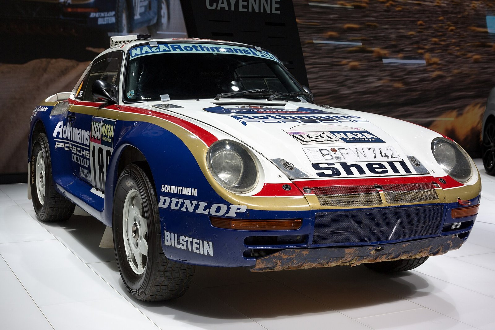 Porsche 959 della Parigi-Dakar