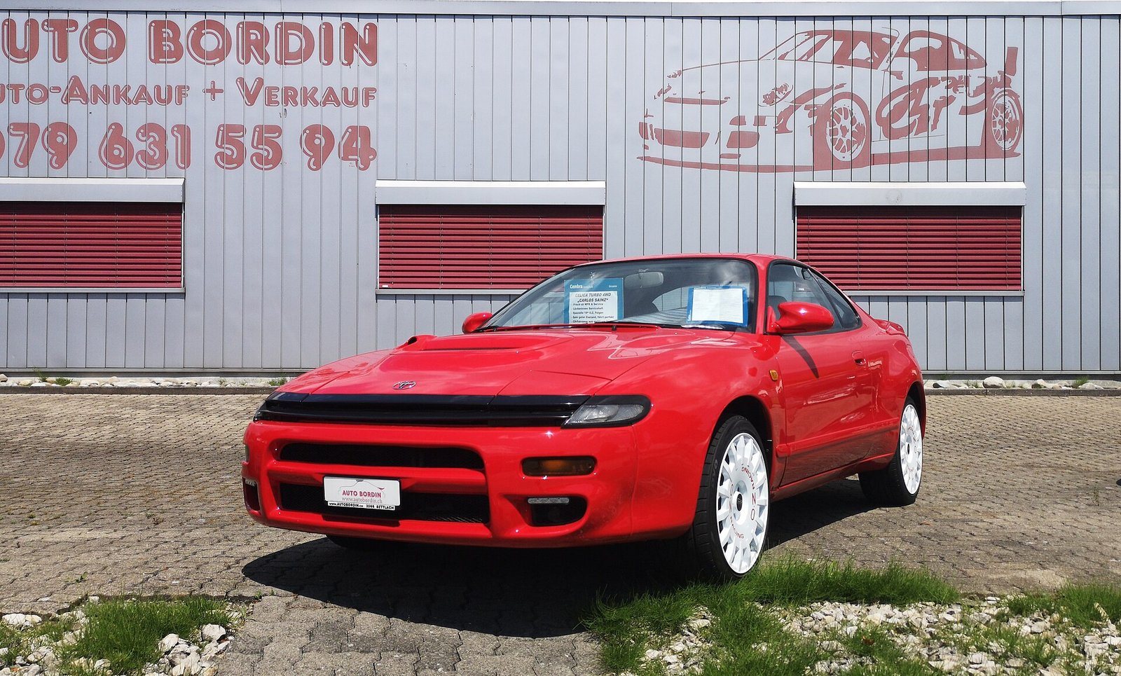 Toyota Celica GT-Four edizione Carlos Sainz rossa