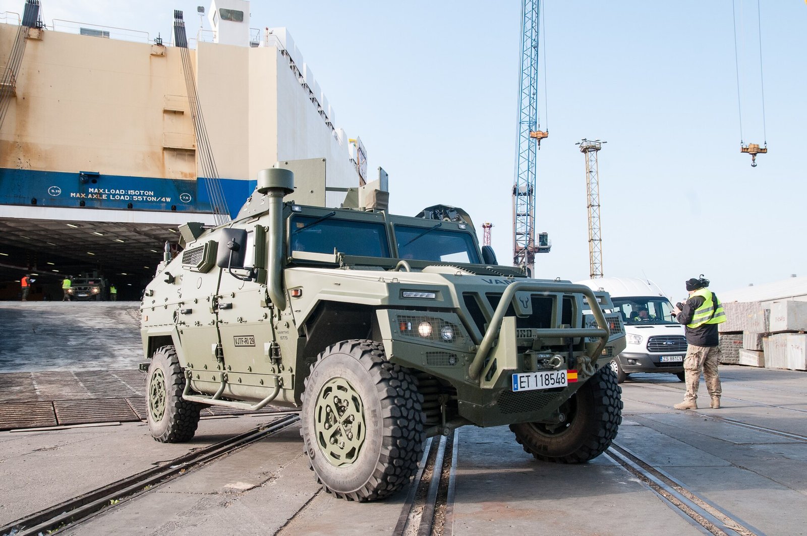VAMTAC ST5 blindato dell'esercito spagnolo