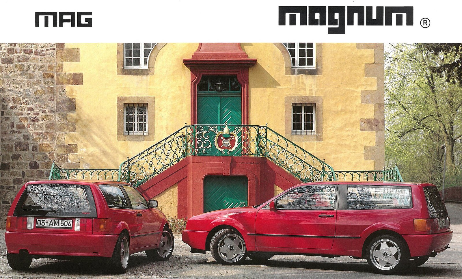 The two Corrado Magnum Sport Kombi shooting brakes built by Marold Automobil