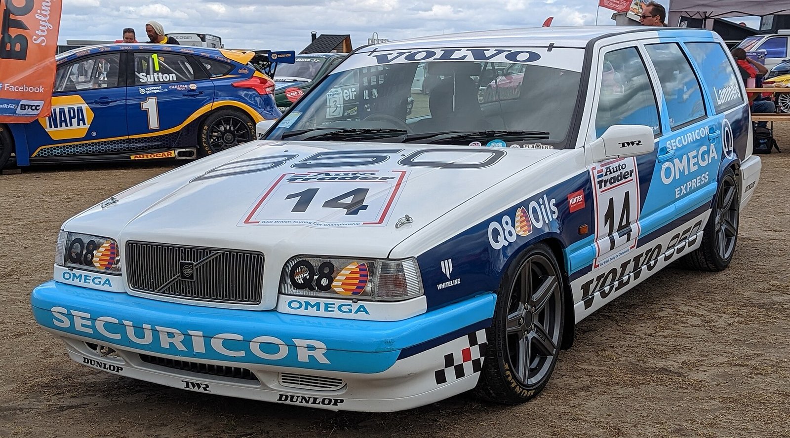 Volvo 850 station wagon della TWR con la livrea del BTCC 1994