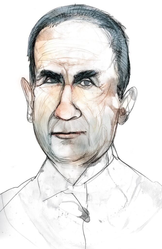 Retrato de Wifredo Ricart, socio de Felipe Batlló en Ricart-España